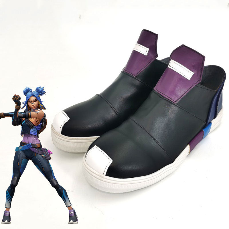 Valorant Neon Cosplay Shoes