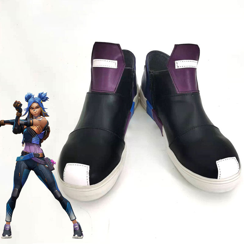 Valorant Neon Cosplay Shoes