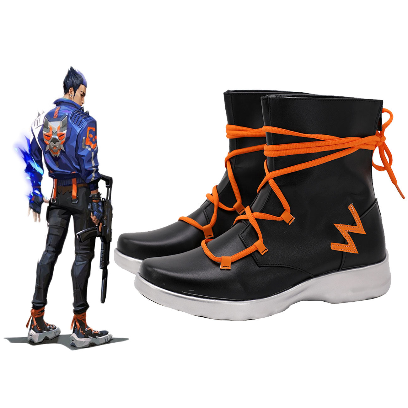 Valorant Yoru Cosplay Shoes