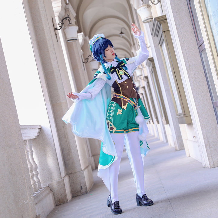 Venti from Genshin Impact Halloween Cosplay Costume - Winkcosplay