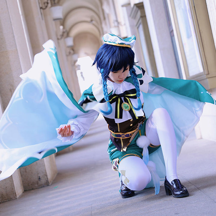Venti from Genshin Impact Halloween Cosplay Costume - Winkcosplay