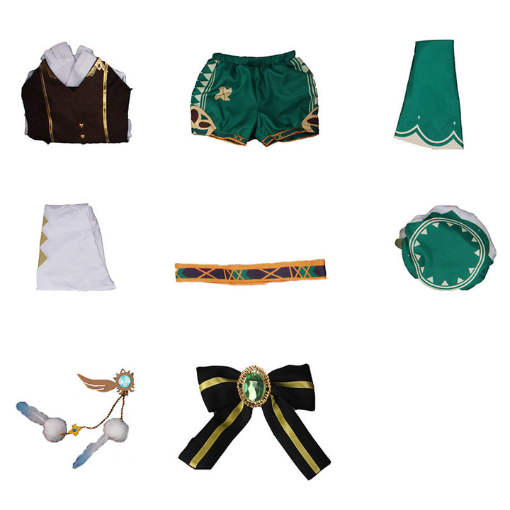 Venti from Genshin Impact Halloween Cosplay Costume - Winkcosplay
