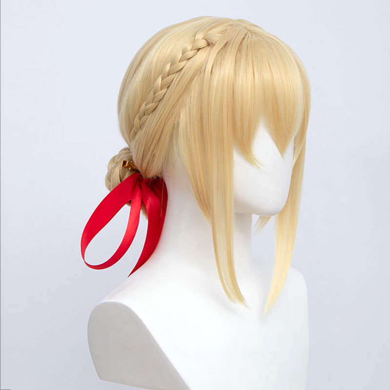 Violet Evergarden Violet Evergarden Golden Cosplay Wig
