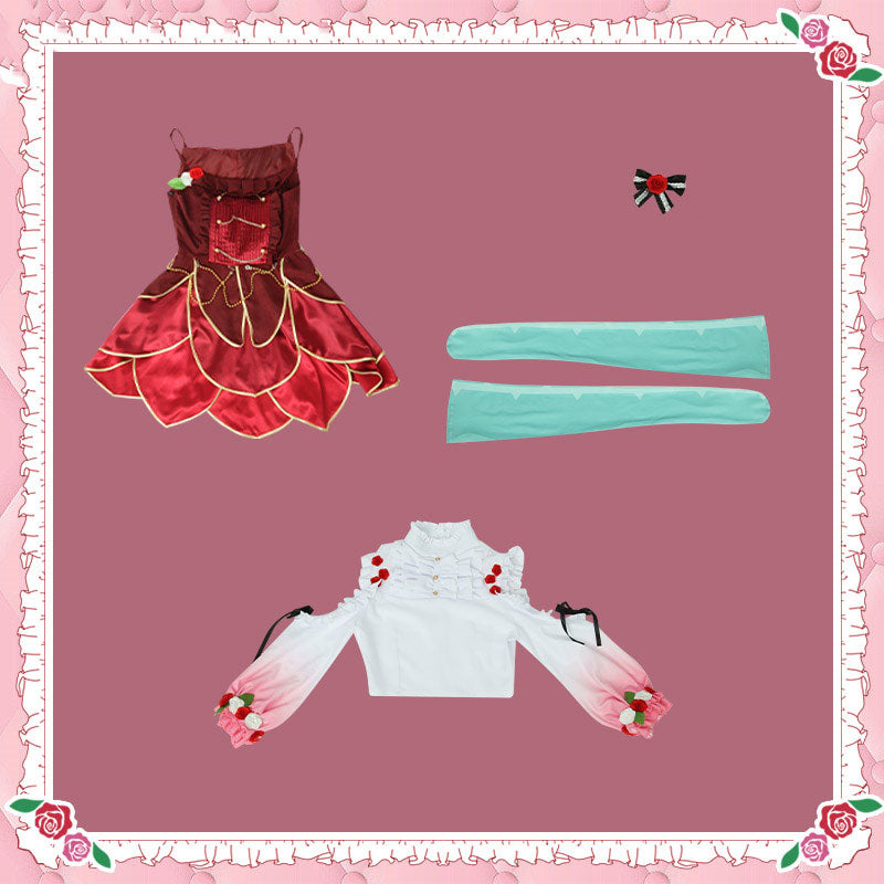 Virtual YouTuber Nijisanji OBSYDIA Rosemi Lovelock Cosplay Costume