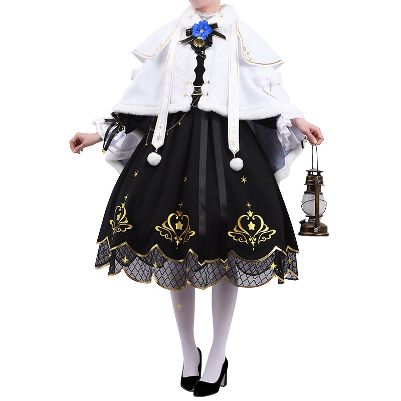 Virtual YouTuber Amamiya Kokoro Christmas Outfit Cosplay Costume