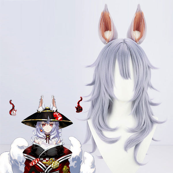 Virtual YouTuber Nijisanji Ethyria Nina Kosaka Cosplay Wig