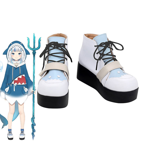 Virtual YouTuber Hololive Gawr Gura Cosplay Shoes