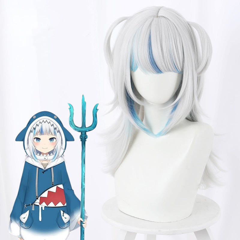 Virtual YouTuber Hololive Gawr Gura Cosplay Wig