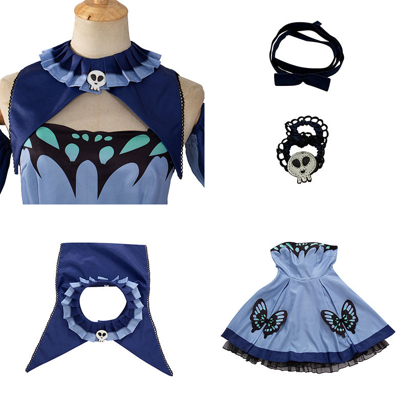 Virtual YouTuber Hololive Uruha Rushia Cosplay Costume