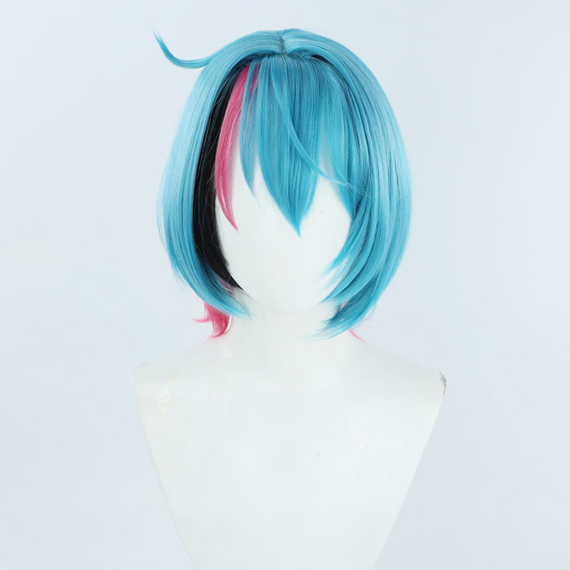 Virtual YouTuber Nijisanji ILUNA Kyo Kaneko Blue Cosplay Wig