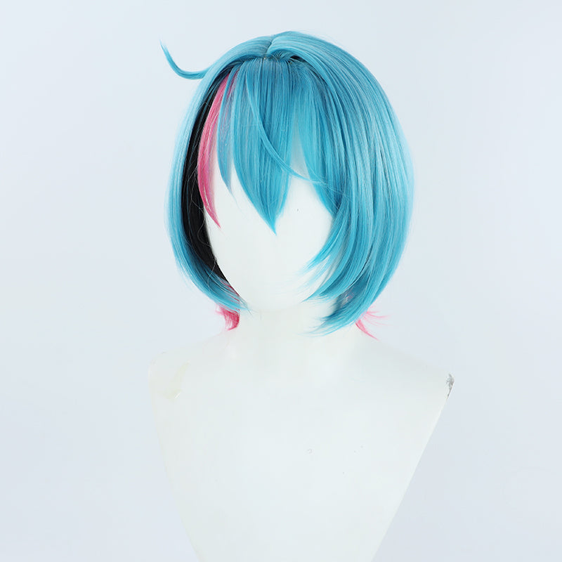 Virtual YouTuber Nijisanji ILUNA Kyo Kaneko Blue Cosplay Wig