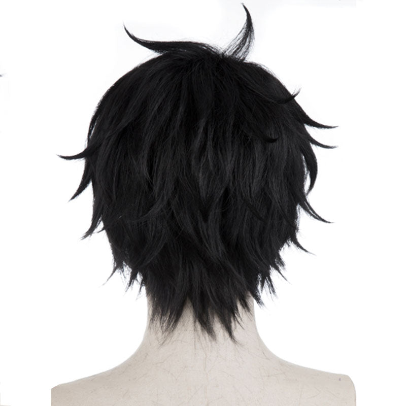 Virtual YouTuber Nijisanji ILUNA Ren Zotto Black Cosplay Wig