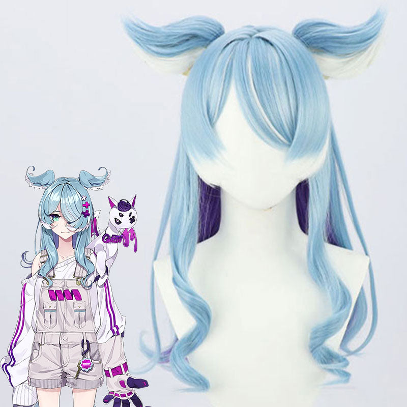 Virtual YouTuber Nijisanji LazuLight Elira Pendora Cosplay Wig
