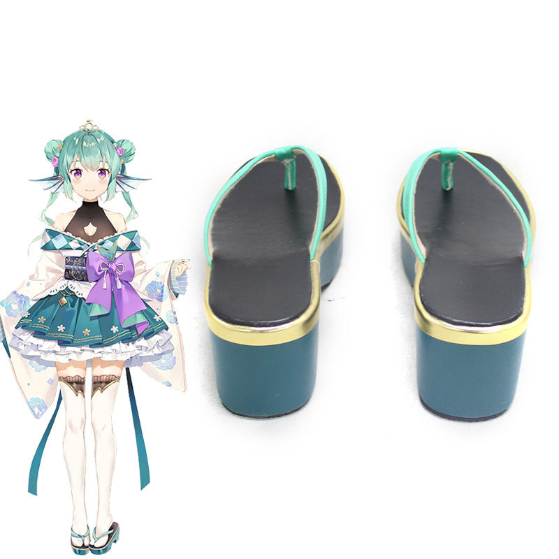 Virtual YouTuber Nijisanji LazuLight January 2022 Finana Ryugu Cosplay Shoes