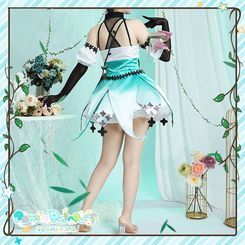 Virtual YouTuber Nijisanji LazuLight Pomu Rainpuff Cosplay Costume