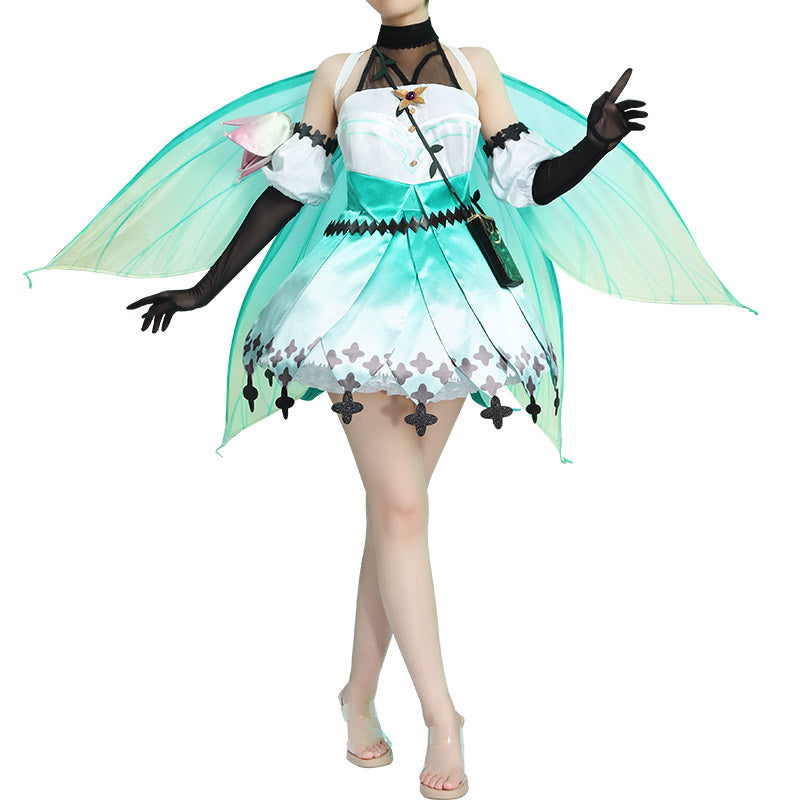 Virtual YouTuber Nijisanji LazuLight Pomu Rainpuff Cosplay Costume
