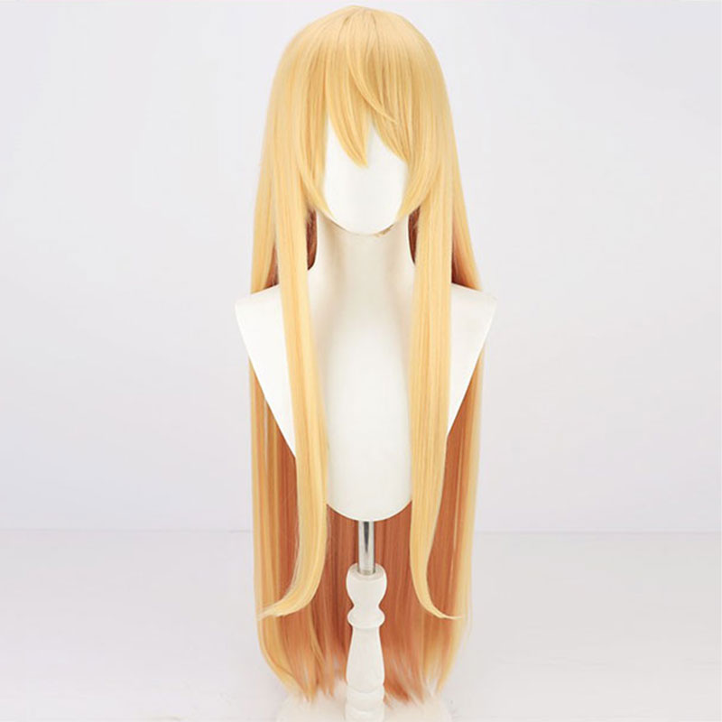 Virtual YouTuber Nijisanji LazuLight Pomu Rainpuff Golden Cosplay Wig