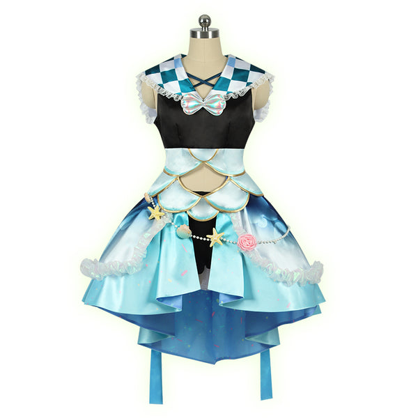 Virtual YouTuber Nijisanji LazuLight Portrait Finana Ryugu Cosplay Costume New Edition