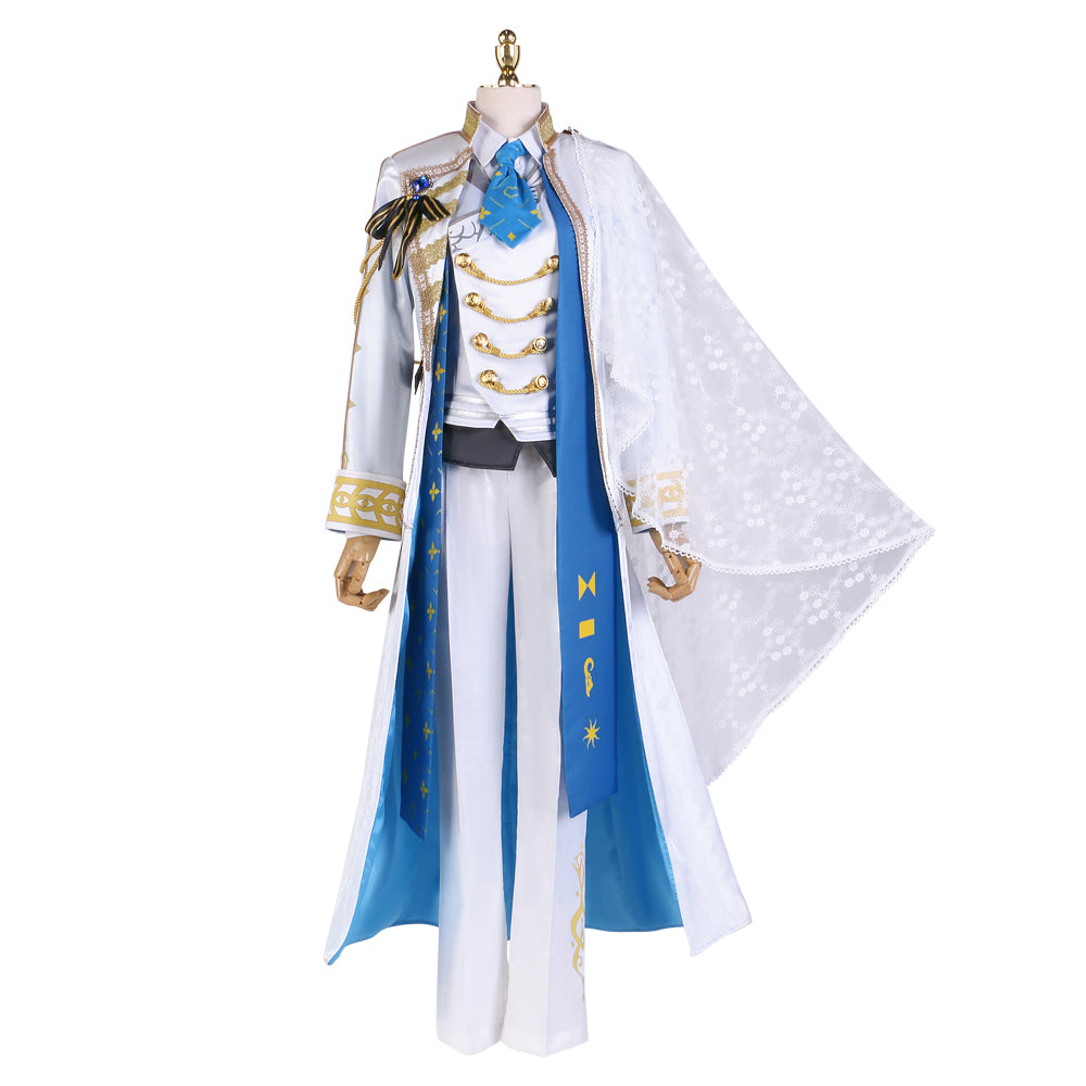 Virtual YouTuber Nijisanji Luxiem Ike Eveland Half Anniversary Cosplay Costume