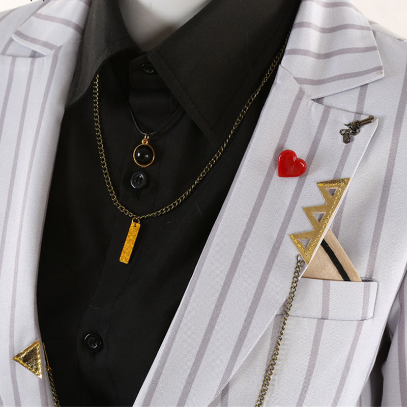 Virtual YouTuber Nijisanji Luxiem Luca Kaneshiro Cosplay Costume