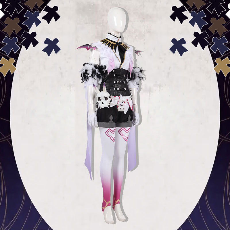 Virtual YouTuber Nijisanji Luxiem Shu Yamino Cosplay Costume