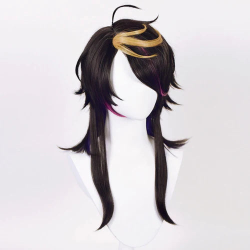 Virtual YouTuber Nijisanji Luxiem Shu Yamino Cosplay Wig