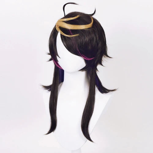 Virtual YouTuber Nijisanji Luxiem Shu Yamino Cosplay Wig