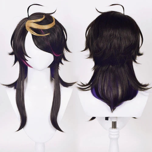 Virtual YouTuber Nijisanji Luxiem Shu Yamino Cosplay Wig