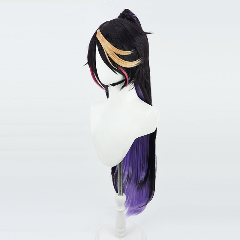 Virtual YouTuber Nijisanji Luxiem Shu Yamino Long Cosplay Wig