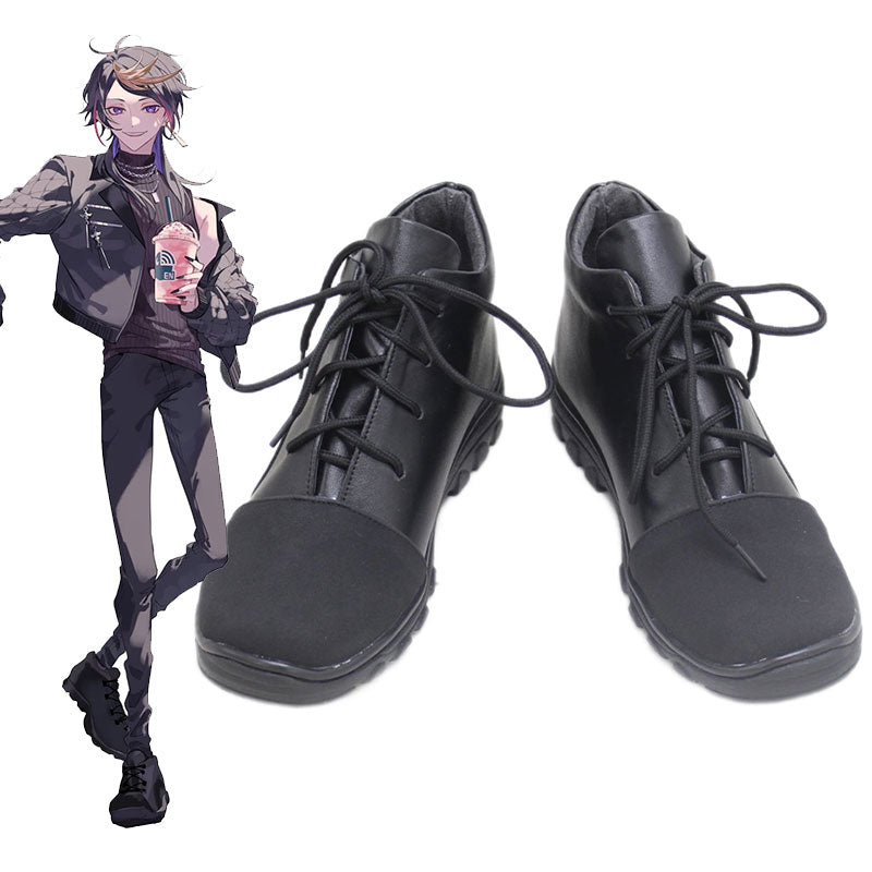 Virtual YouTuber Nijisanji Luxiem Shu Yamino Sakura Bloom Cosplay Shoes