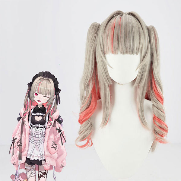 Virtual YouTuber Makaino Ririmu Cosplay Wig