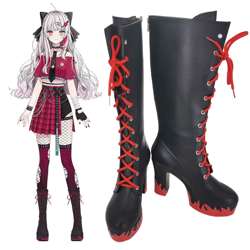 Virtual YouTuber NIJISANJI Ishigami Nozomi Shoes Cosplay Boots