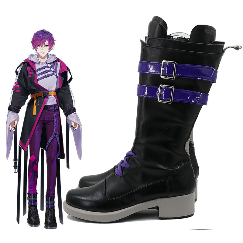 Virtual YouTuber Noctyx Uki Violeta Cosplay Shoes