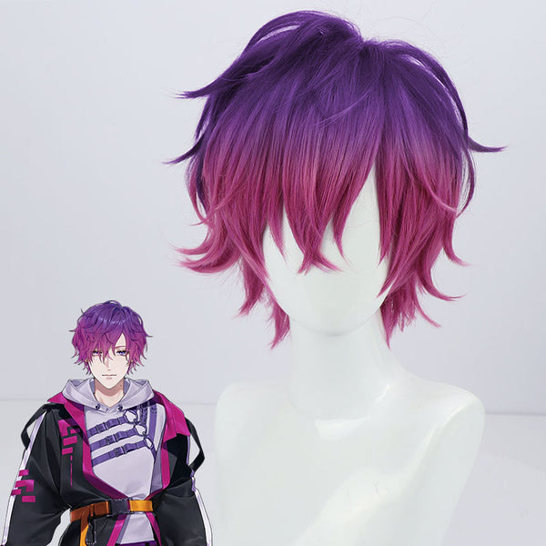 Virtual YouTuber Noctyx Uki Violeta Cosplay Wig