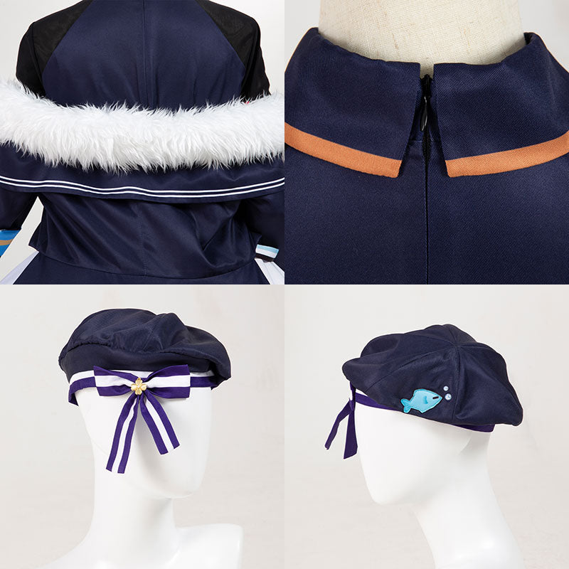 Virtual YouTuber Nijisanji OBSYDIA Petra Gurin Combat Idol Cosplay Costume