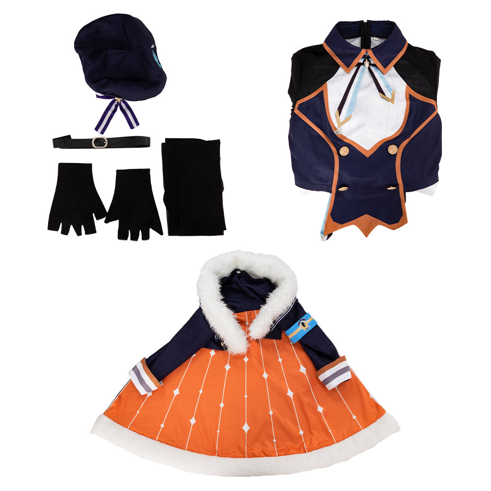 Virtual YouTuber Nijisanji OBSYDIA Petra Gurin Combat Idol Cosplay Costume