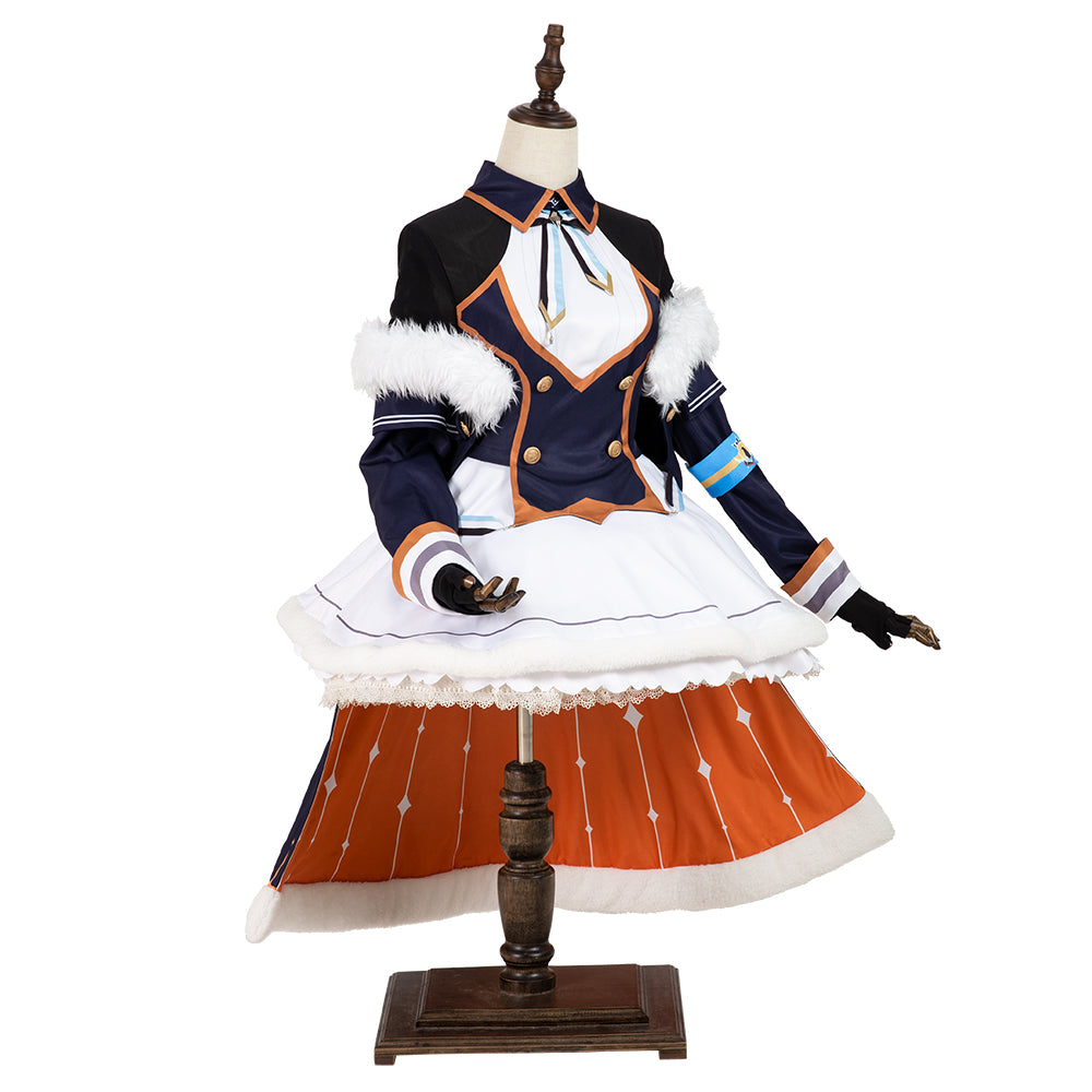 Virtual YouTuber Nijisanji OBSYDIA Petra Gurin Combat Idol Cosplay Costume