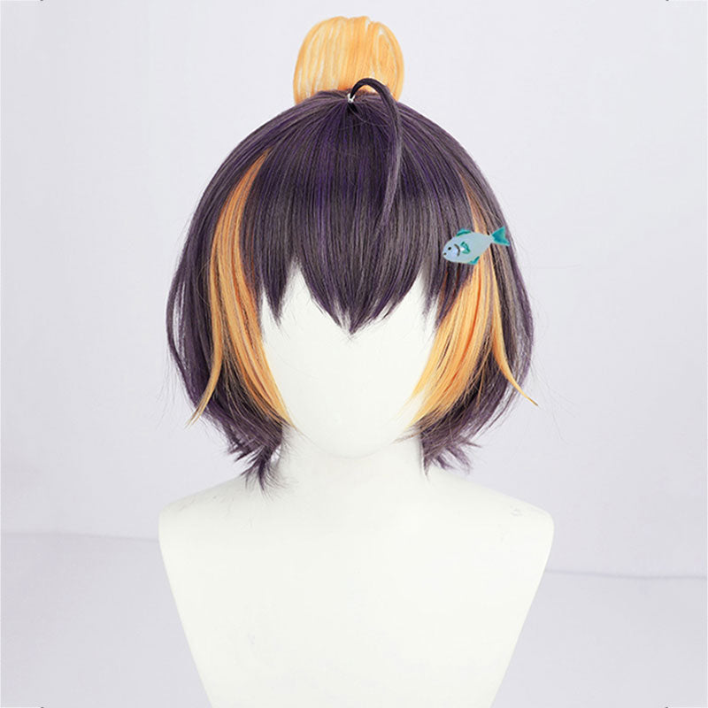 Virtual YouTuber Nijisanji OBSYDIA Petra Gurin Cosplay Wig