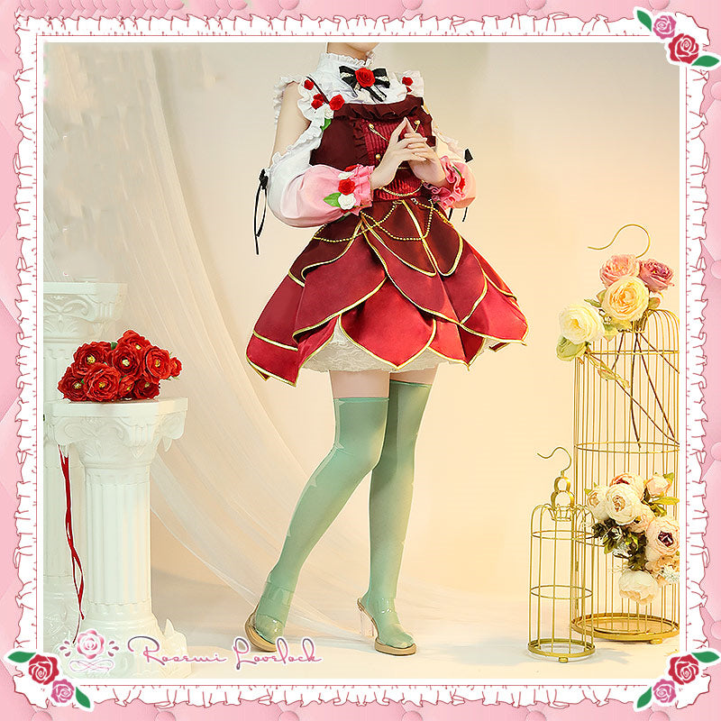 Virtual YouTuber Nijisanji OBSYDIA Rosemi Lovelock Cosplay Costume