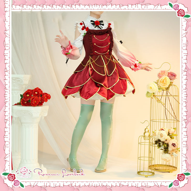 Virtual YouTuber Nijisanji OBSYDIA Rosemi Lovelock Cosplay Costume
