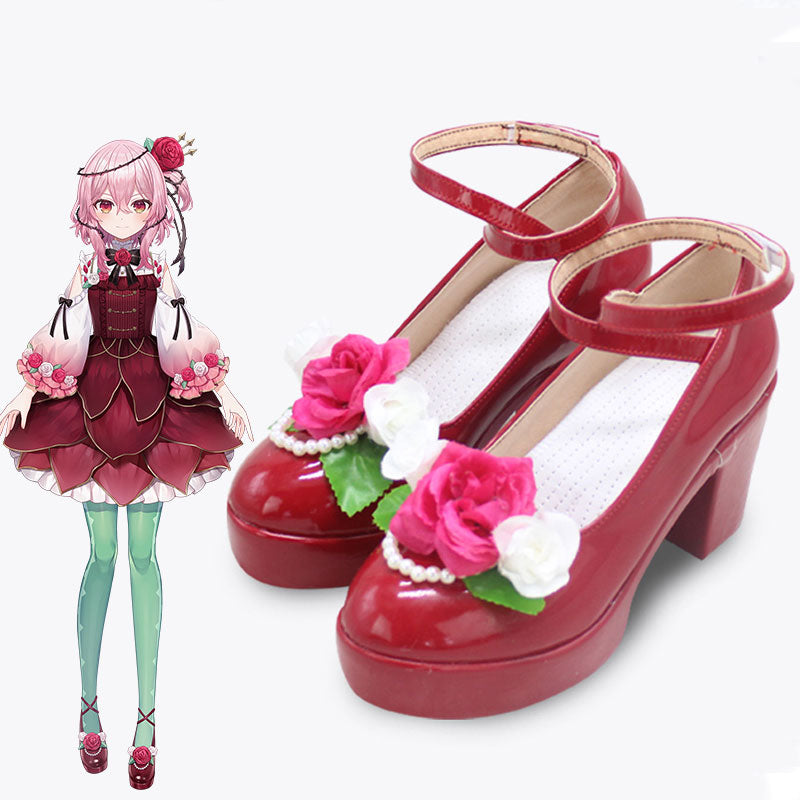 Virtual YouTuber Nijisanji OBSYDIA Rosemi Lovelock Cosplay Shoes