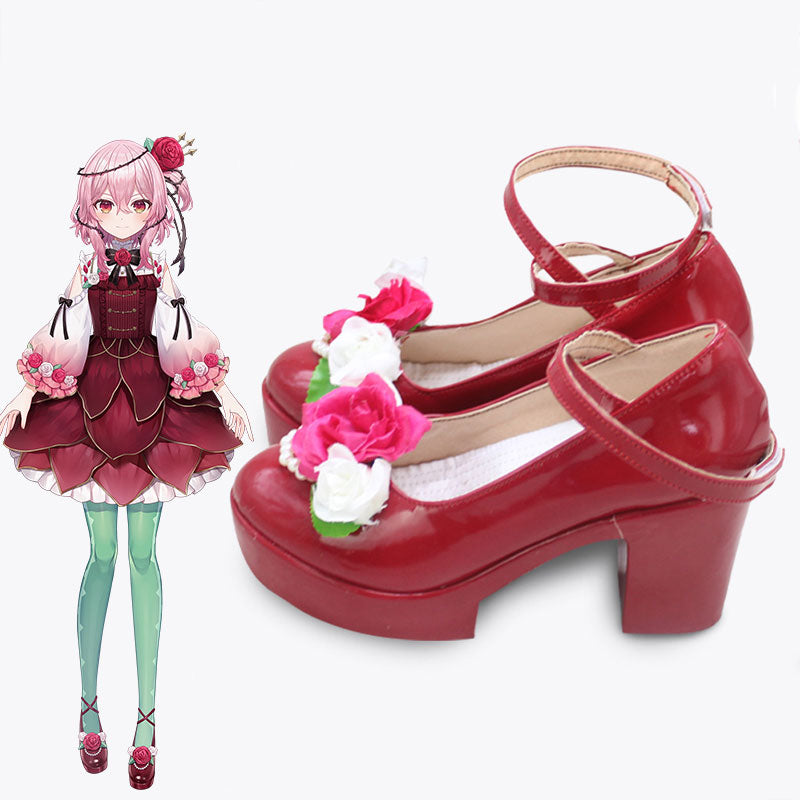 Virtual YouTuber Nijisanji OBSYDIA Rosemi Lovelock Cosplay Shoes