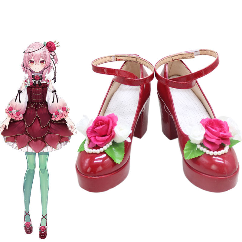 Virtual YouTuber Nijisanji OBSYDIA Rosemi Lovelock Cosplay Shoes