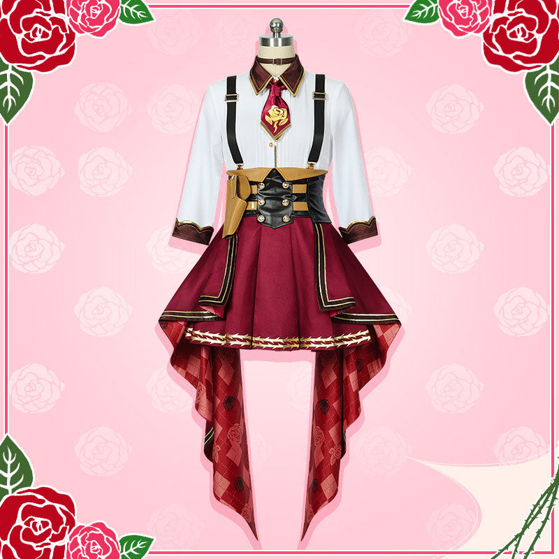 Virtual YouTuber Nijisanji OBSYDIA Rosemi Lovelock Second Outfit Cosplay Costume