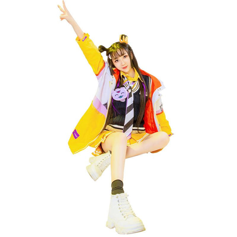 Virtual YouTuber Ranunculus Umise Yotsuha Cosplay Costume