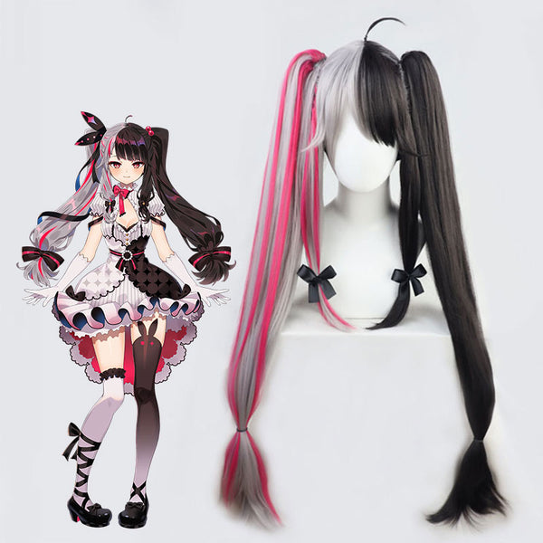 Virtual YouTuber SMC-gumi Yorumi Rena Cosplay Wig