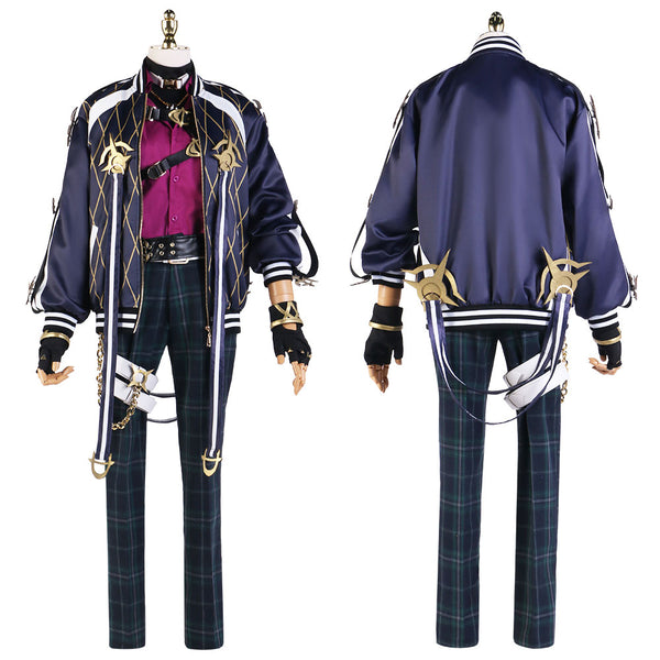 Virtual YouTuber Nijisanji XSOLEIL Doppio Dropscythe Cosplay Costume