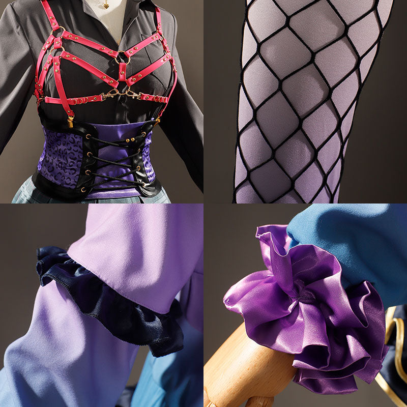 Virtual YouTuber Nijisanji XSOLEIL Meloco Kyoran Cosplay Costume