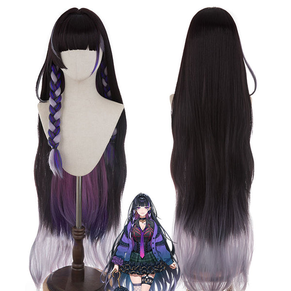 Virtual YouTuber Nijisanji XSOLEIL Meloco Kyoran Cosplay Wig