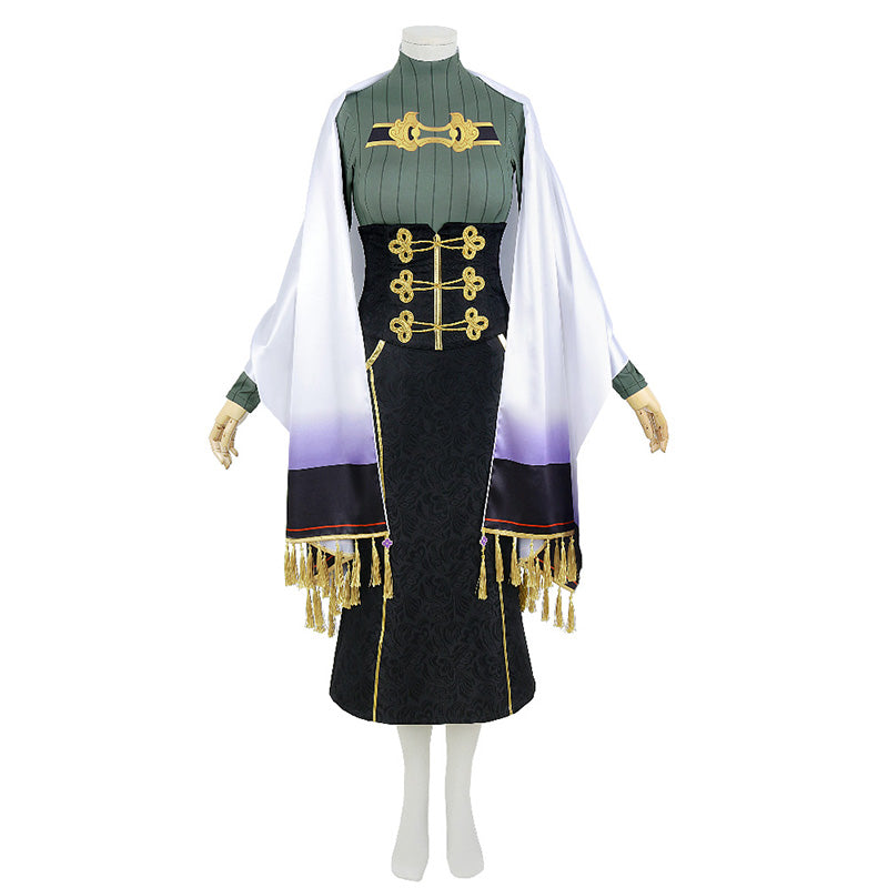 Virtual YouTuber Yaoukoku Shirayuki Tomoe Cosplay Costume